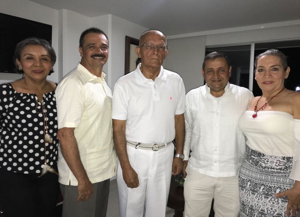 Sofía Tafur, Andrés Enrique Ángel, Eduardo Ramírez Polanco, Rubén Darío Toro, Olga Osso.